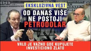 OD DANAS VIŠE NE POSTOJI PETRODOLAR